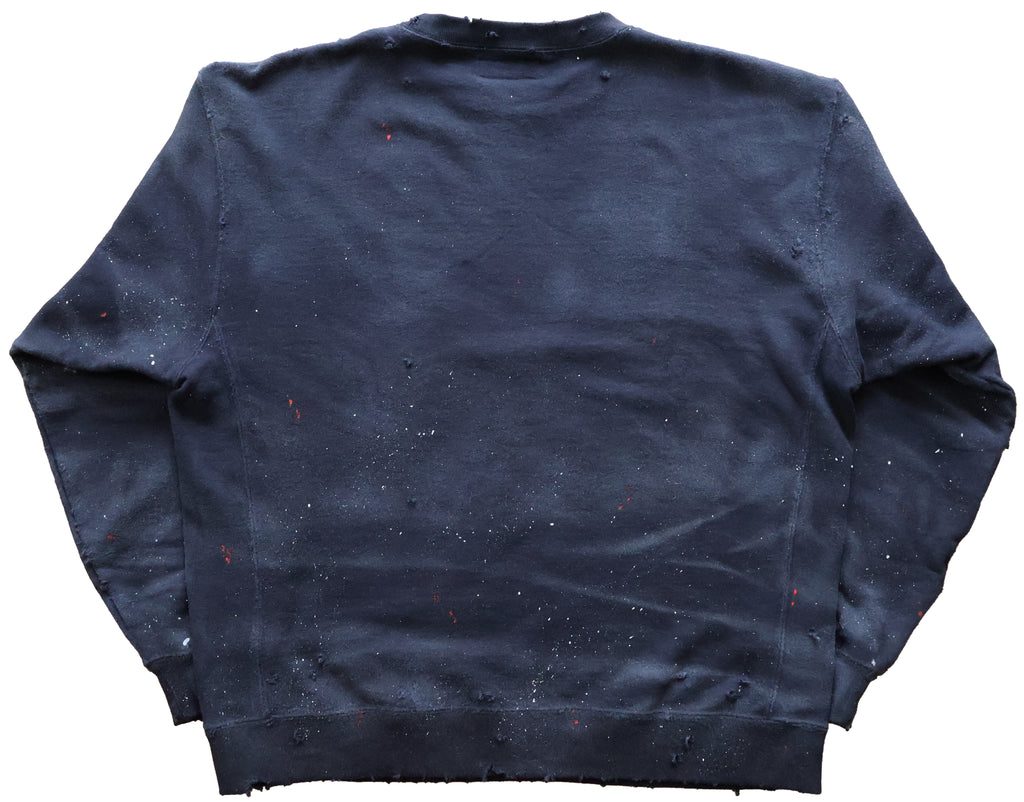 DAMAGE BASIC SWEAT SHIRT LS