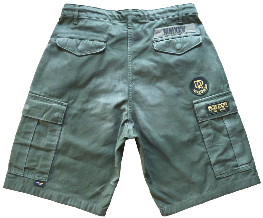 WASHED CARGO SHORTS. CORDURA®︎