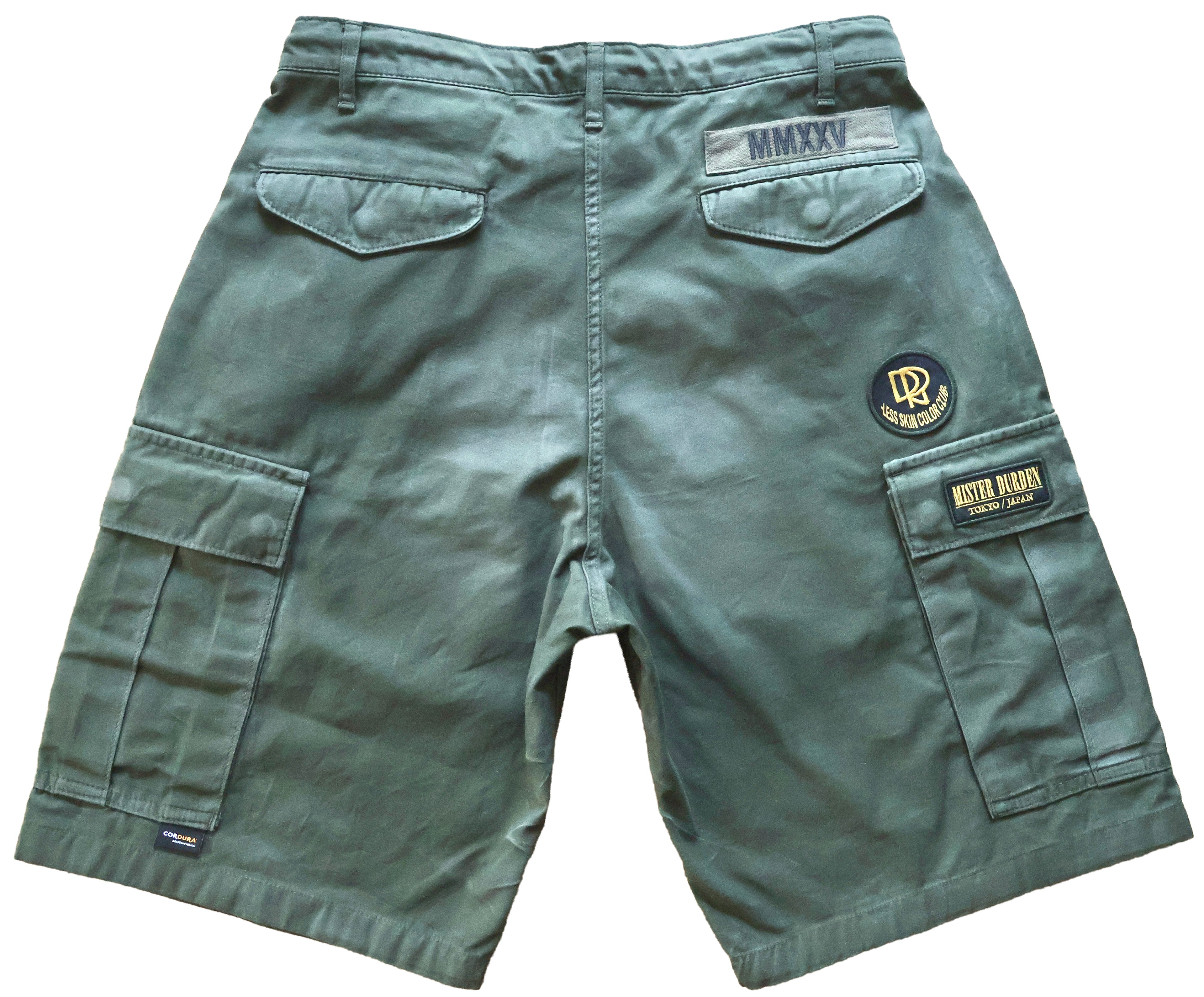 WASHED CARGO SHORTS. CORDURA®︎