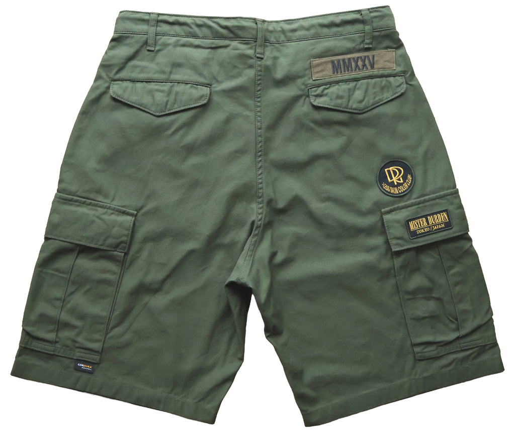 WASHED CARGO SHORTS. CORDURA®︎
