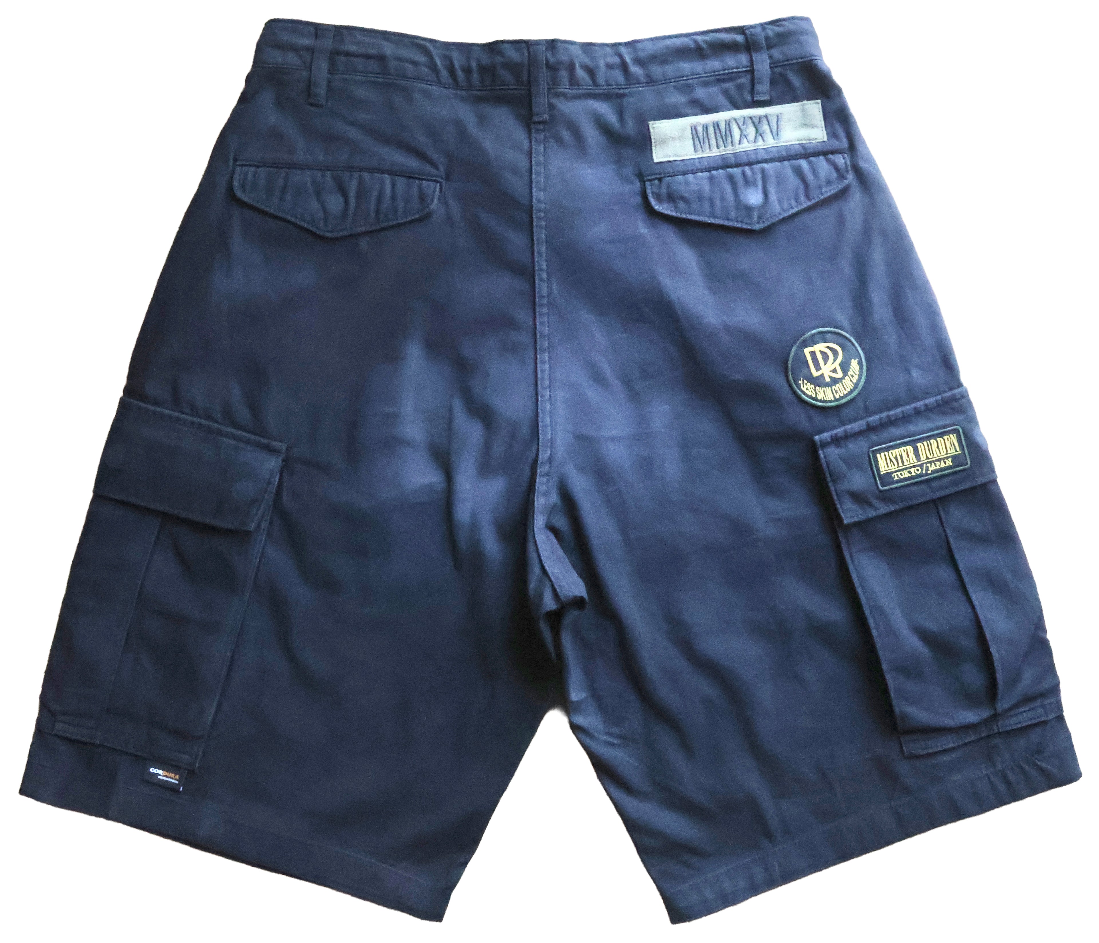 WASHED CARGO SHORTS. CORDURA®︎