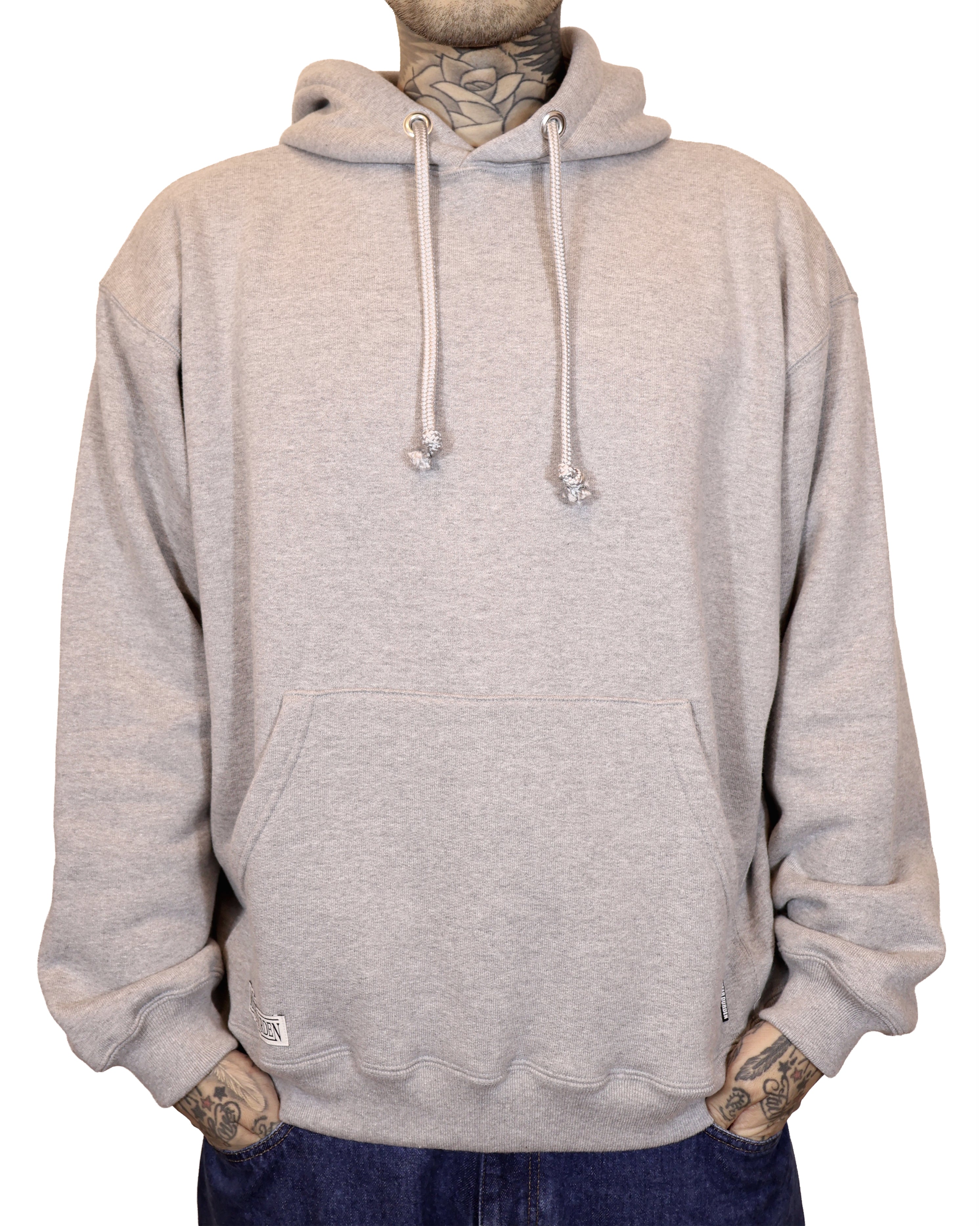HEAVY HOODED SWEAT SHIRT LS