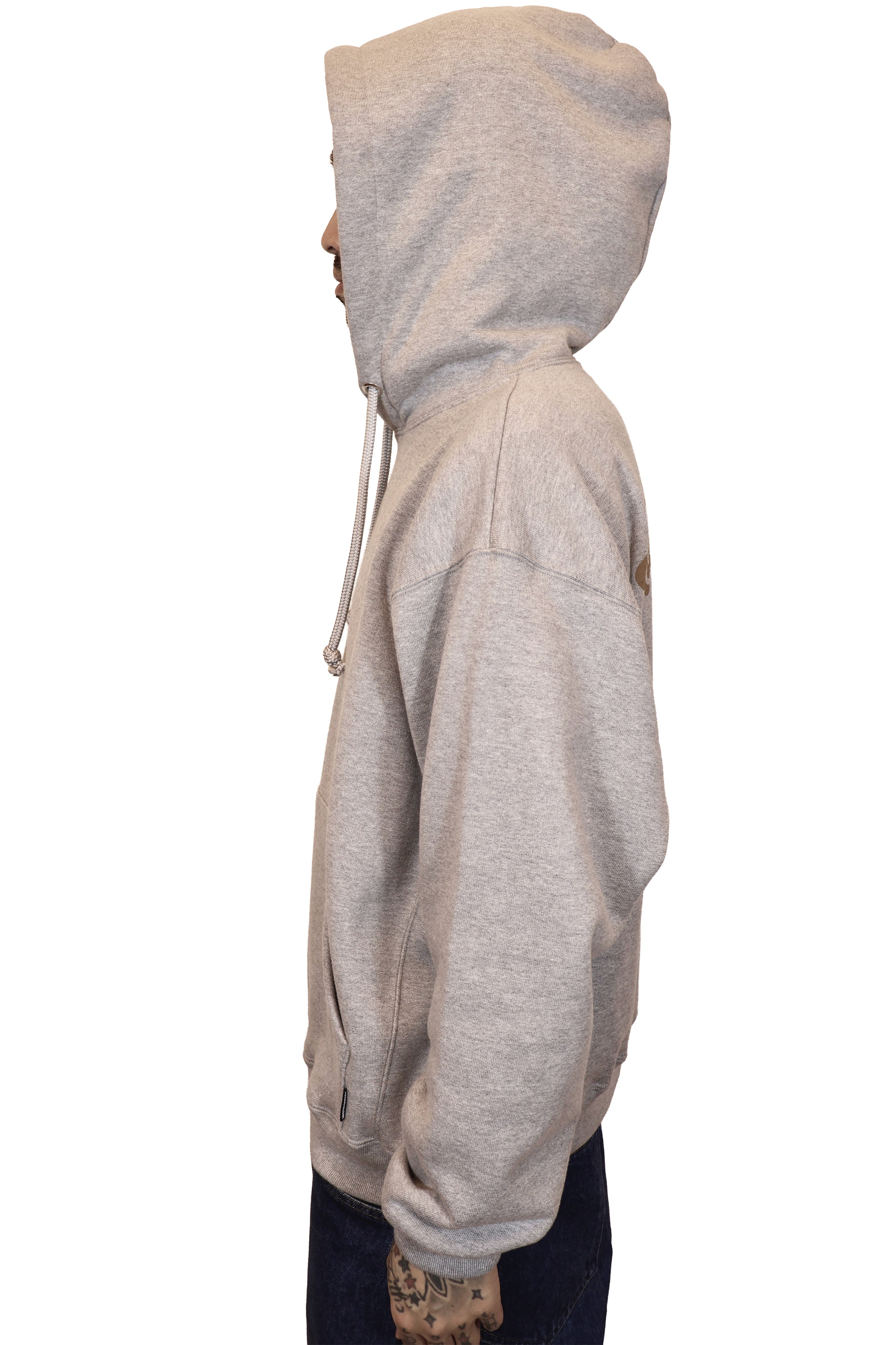 HEAVY HOODED SWEAT SHIRT LS