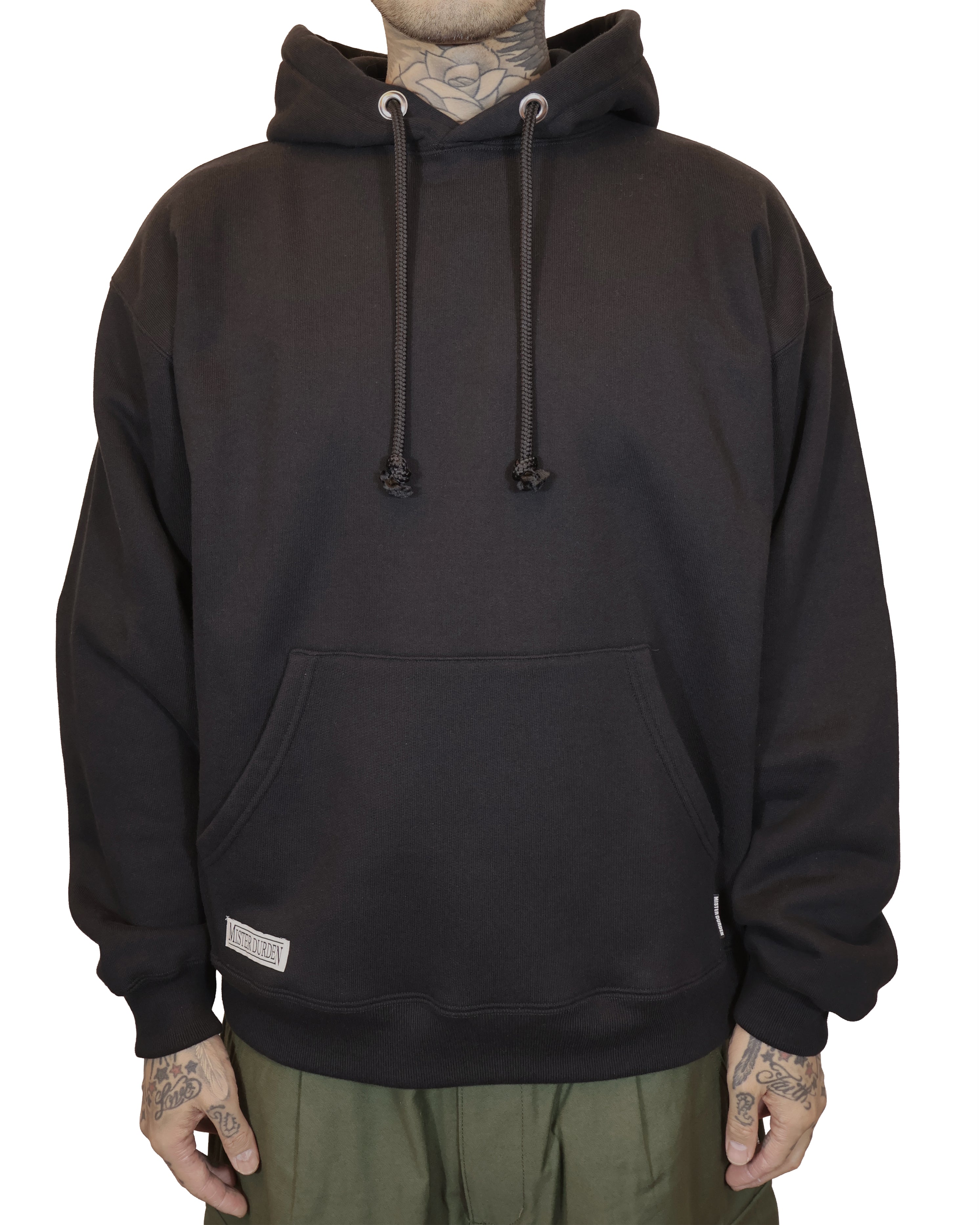 HEAVY HOODED SWEAT SHIRT LS
