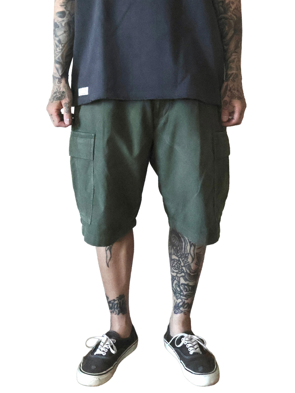 WASHED CARGO SHORTS. CORDURA®︎