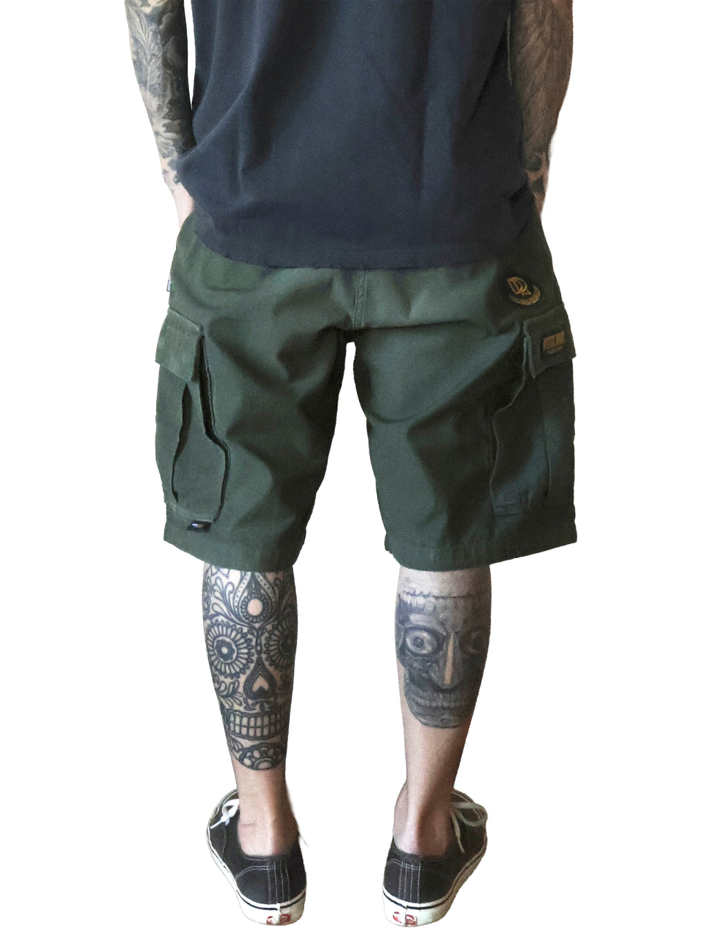 WASHED CARGO SHORTS. CORDURA®︎