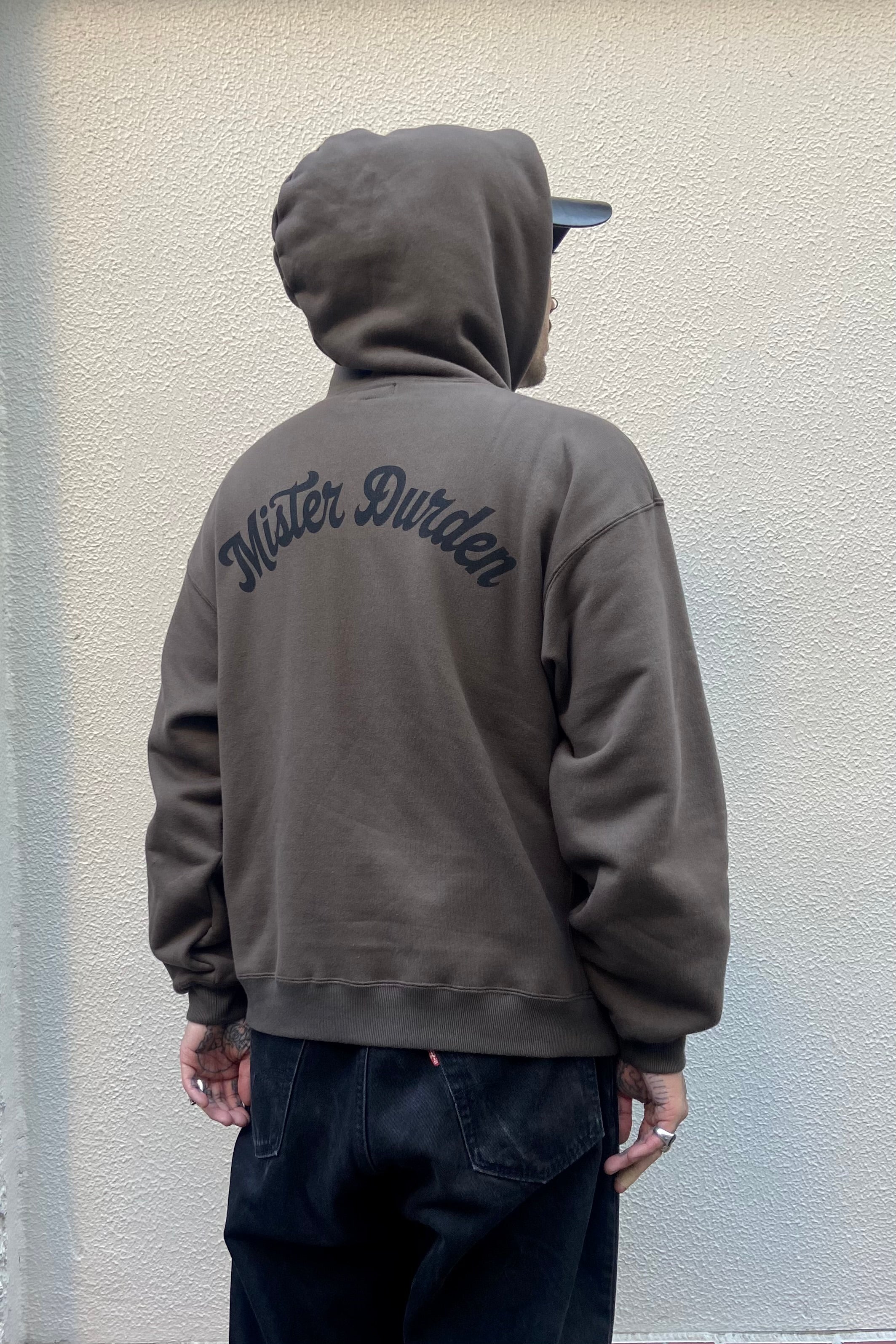 HEAVY HOODED SWEAT SHIRT LS