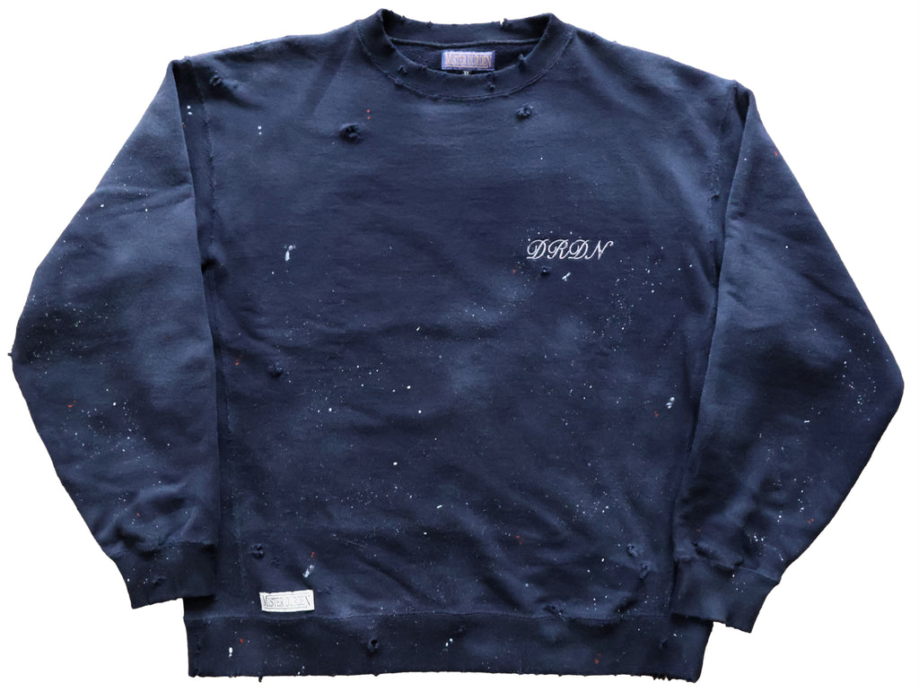 DAMAGE BASIC SWEAT SHIRT LS
