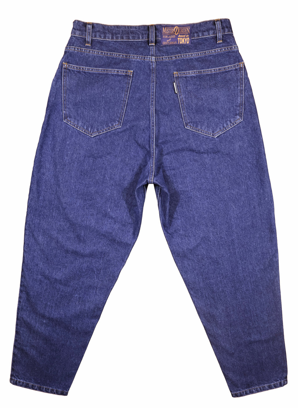 LOOSE DENIM PANTS. 14oz