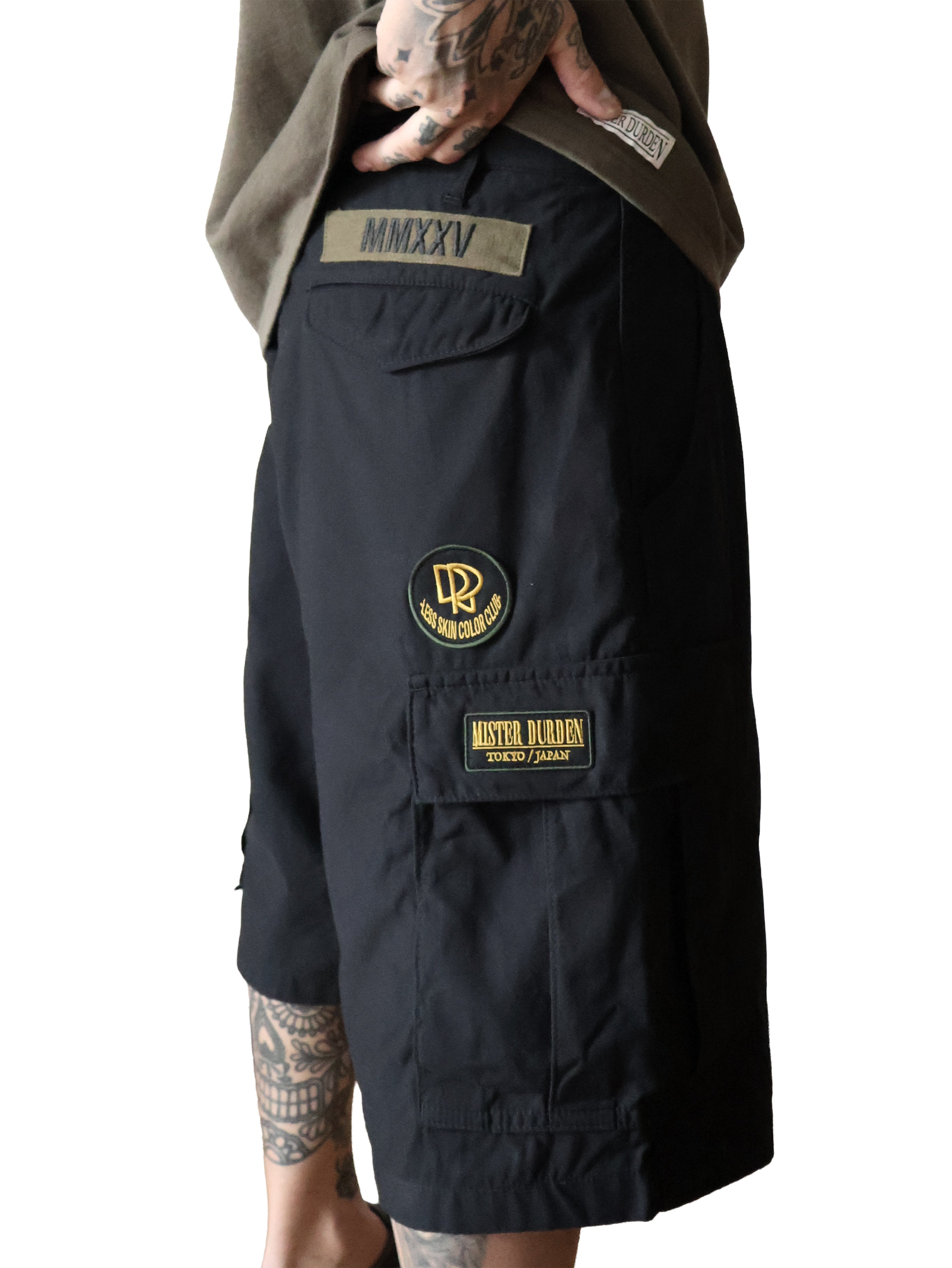 WASHED CARGO SHORTS. CORDURA®︎