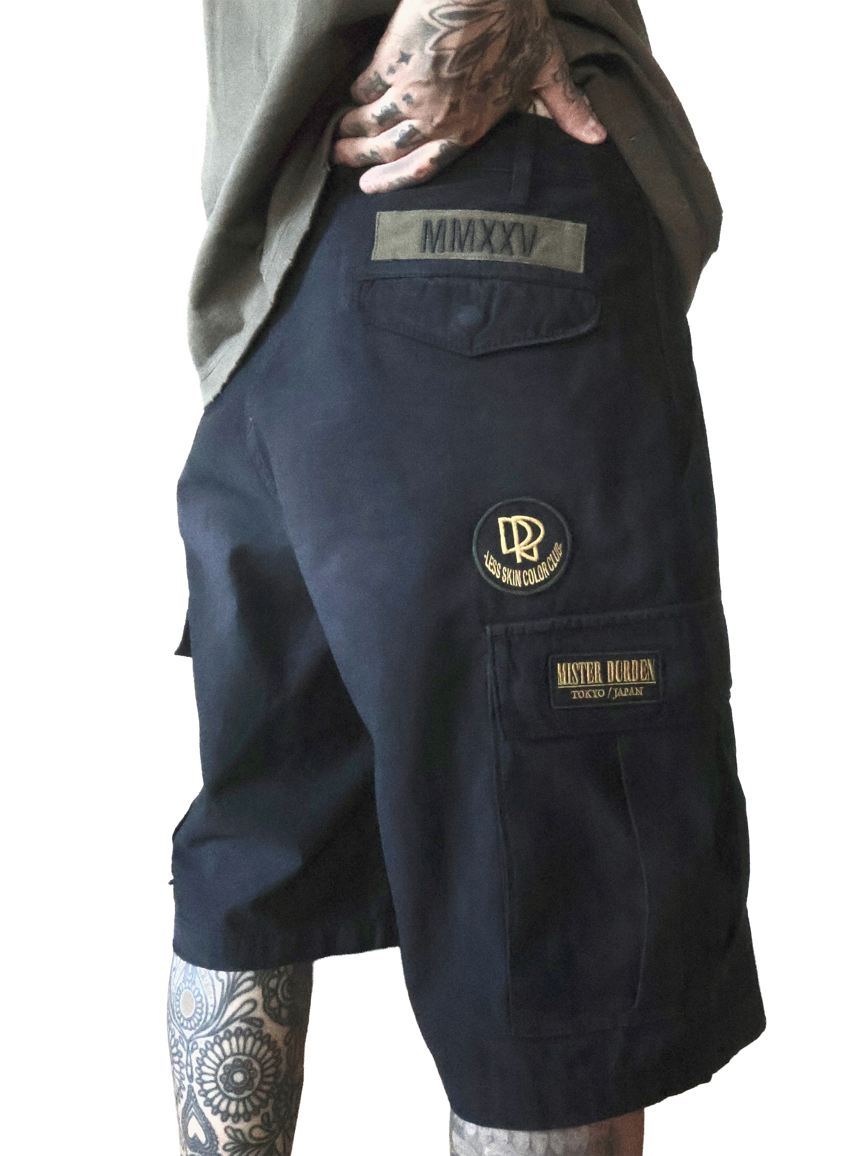 WASHED CARGO SHORTS. CORDURA®︎