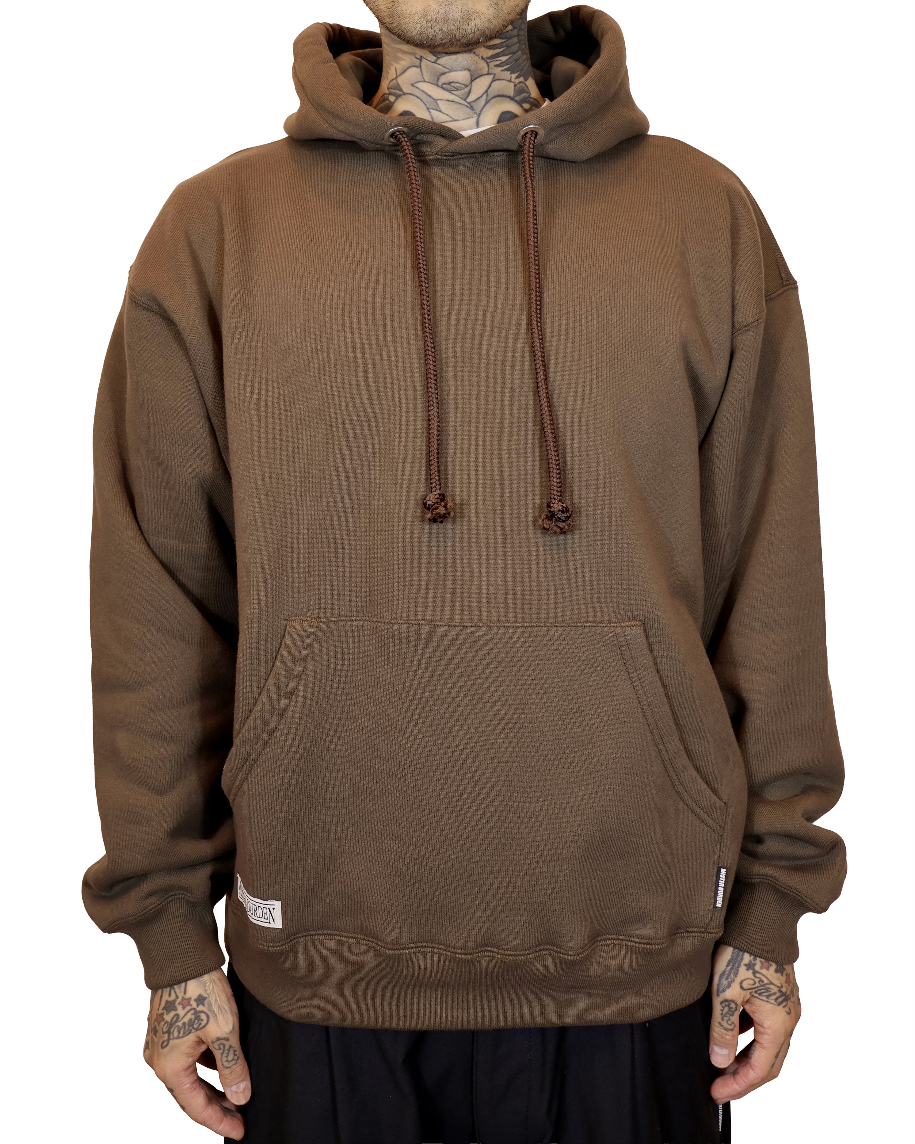 HEAVY HOODED SWEAT SHIRT LS