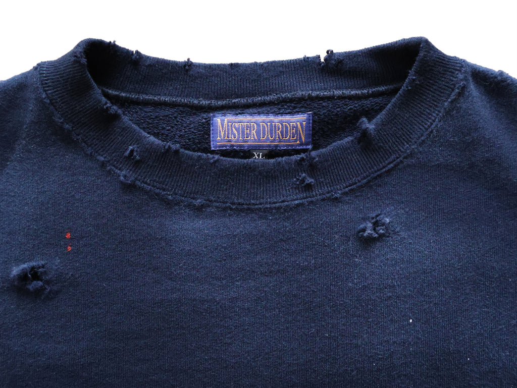 DAMAGE BASIC SWEAT SHIRT LS