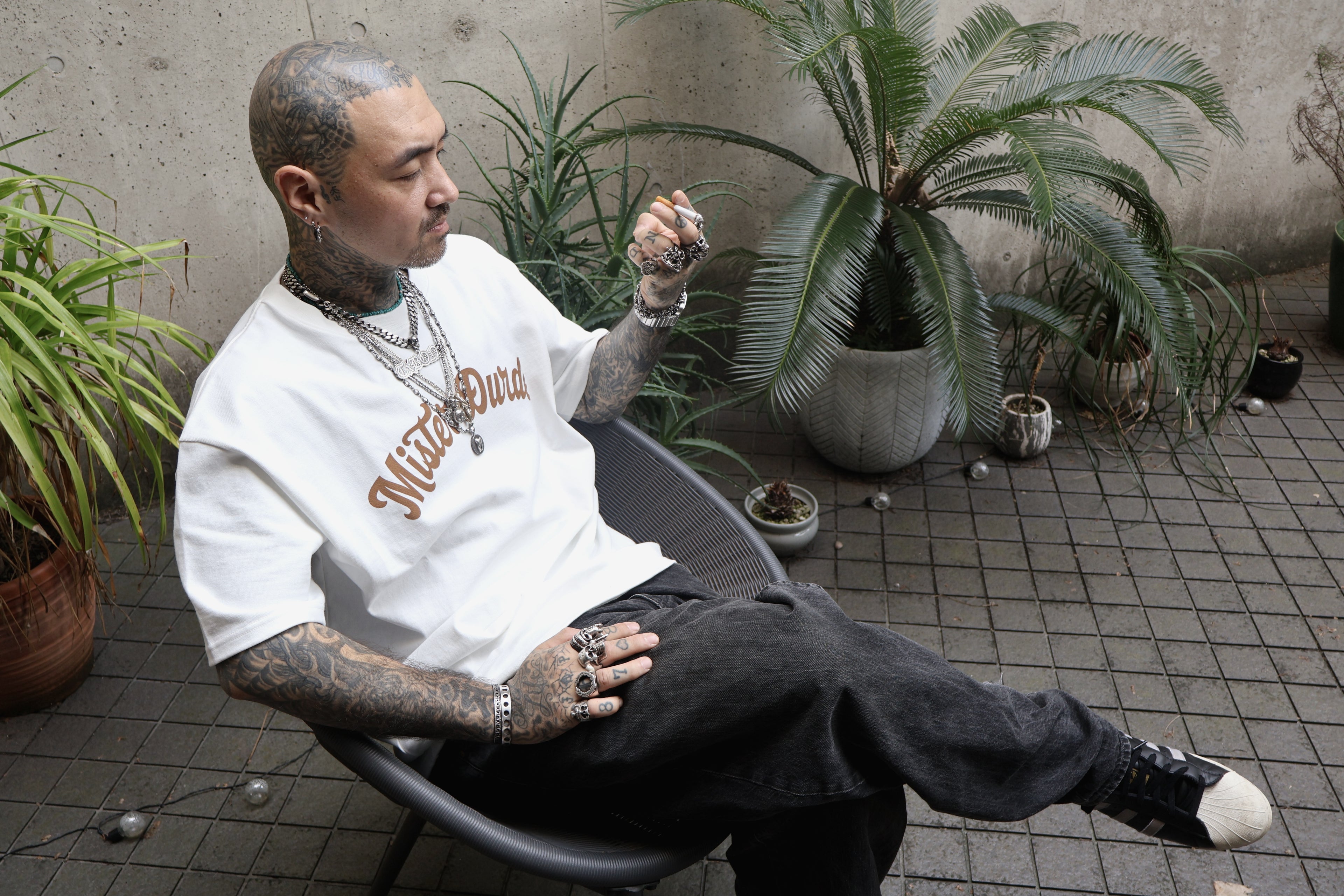 HEAVY LOOSE FIT TEE SS. LOGO-01