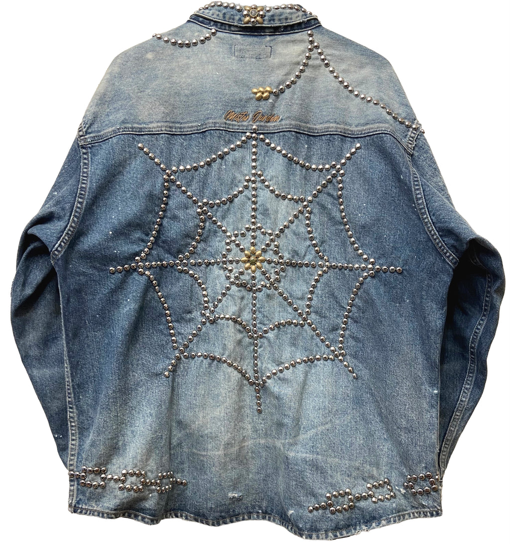 【THE ONE】STUDS HEAVY DENIM SHIRT LS. 14oz