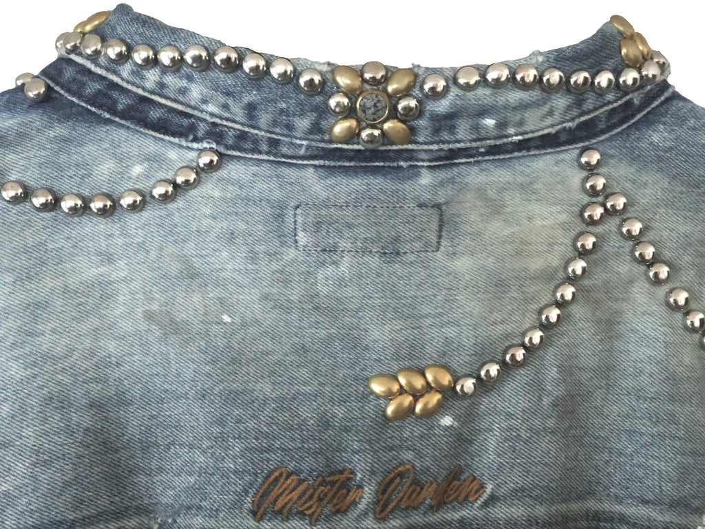 【THE ONE】STUDS HEAVY DENIM SHIRT LS. 14oz