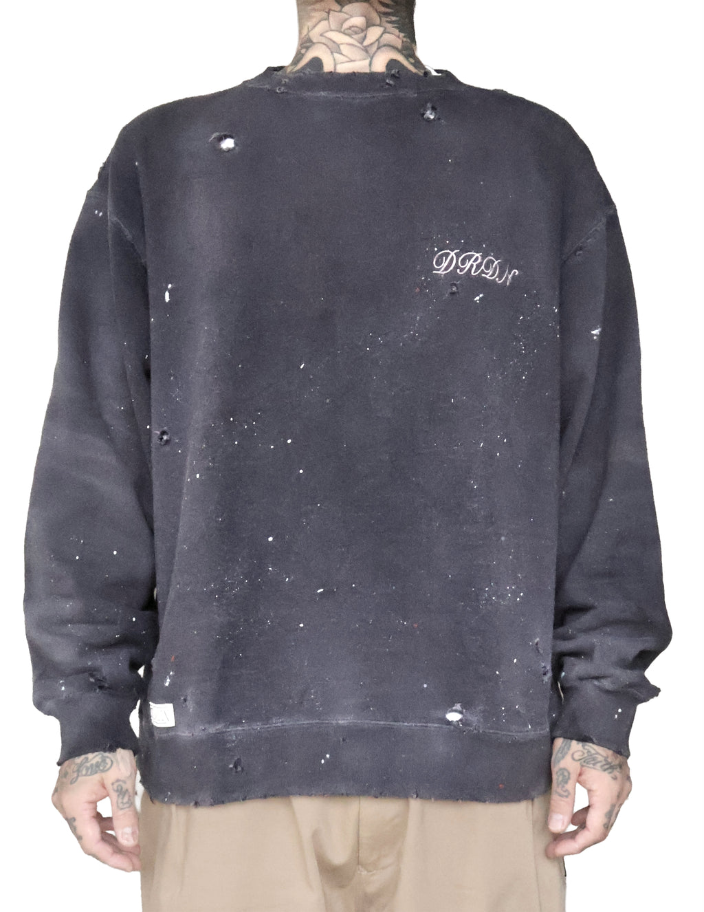 DAMAGE SWEAT SHIRT LS