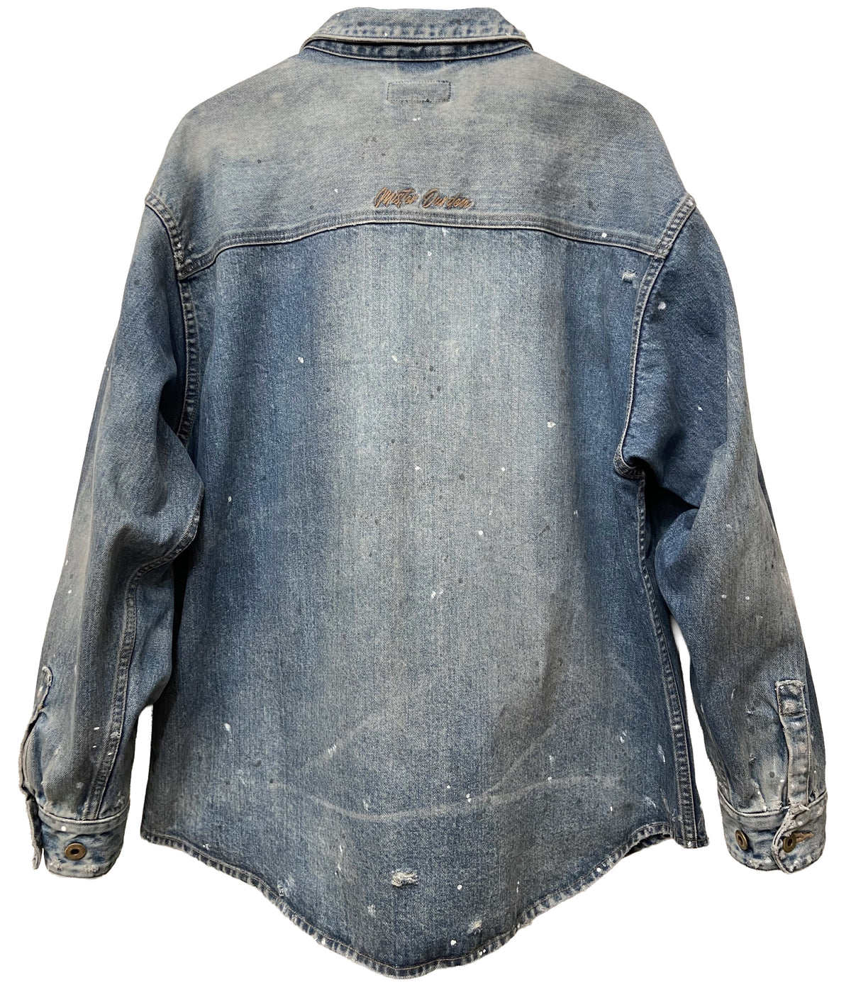 DAMAGE HEAVY DENIM SHIRT LS. 14oz