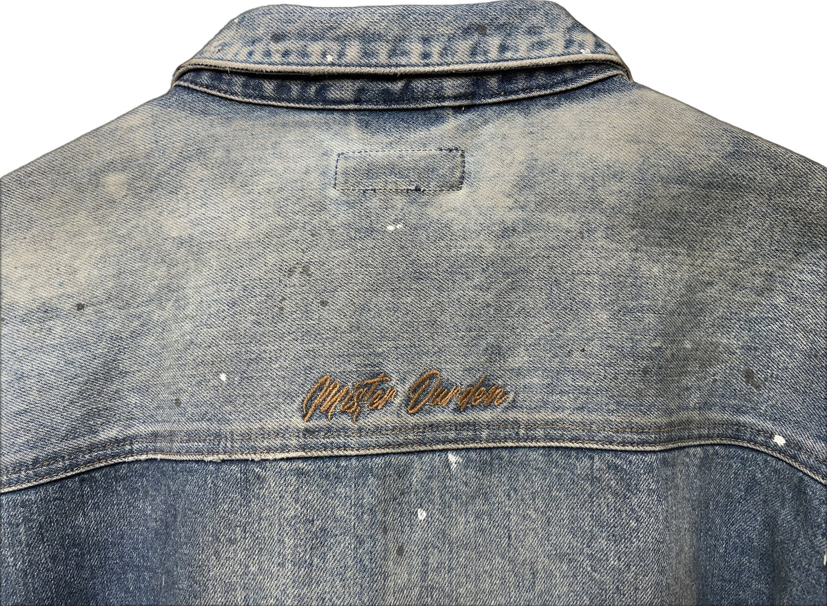 DAMAGE HEAVY DENIM SHIRT LS. 14oz