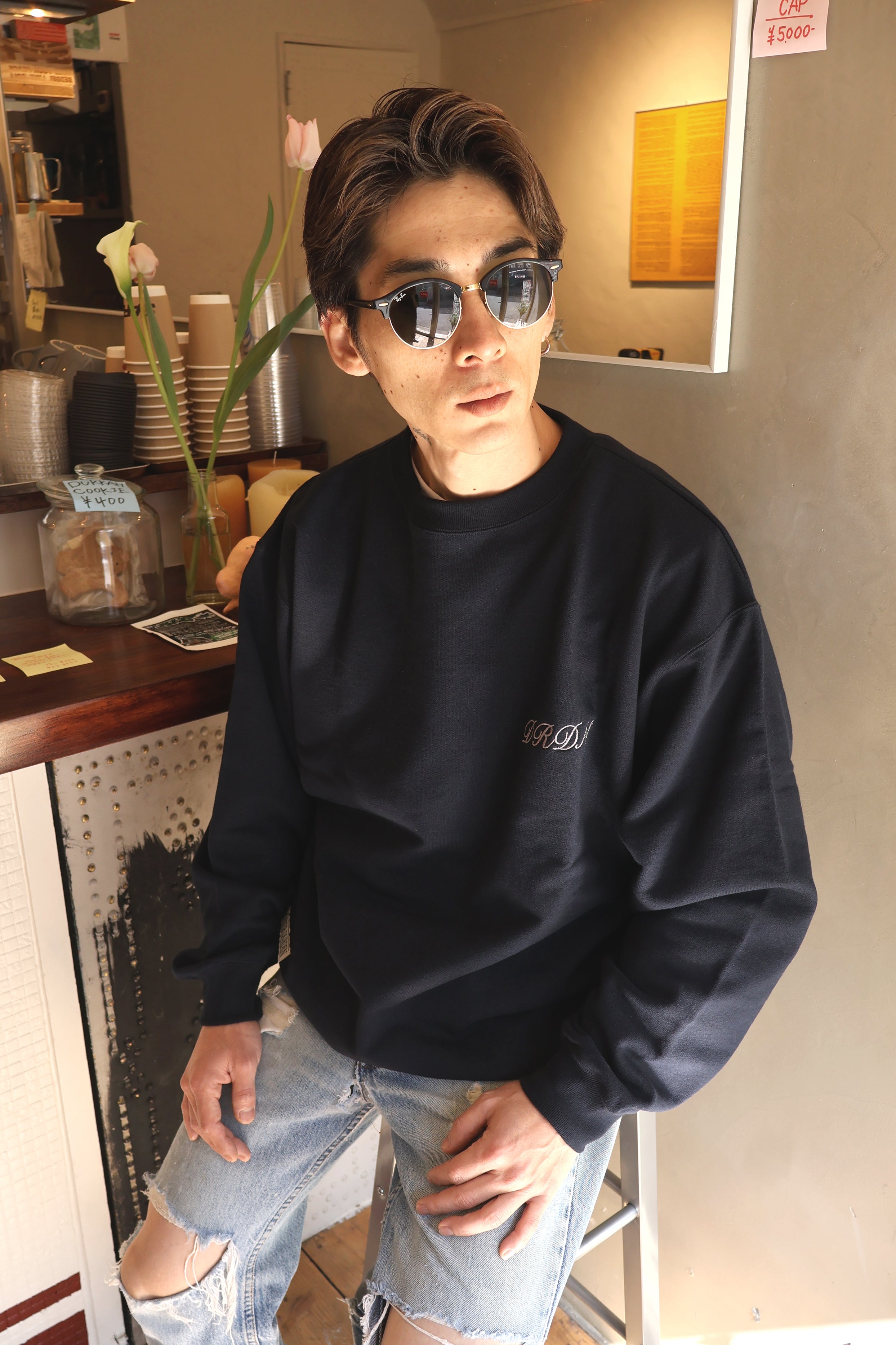 BASIC SWEAT SHIRT LS