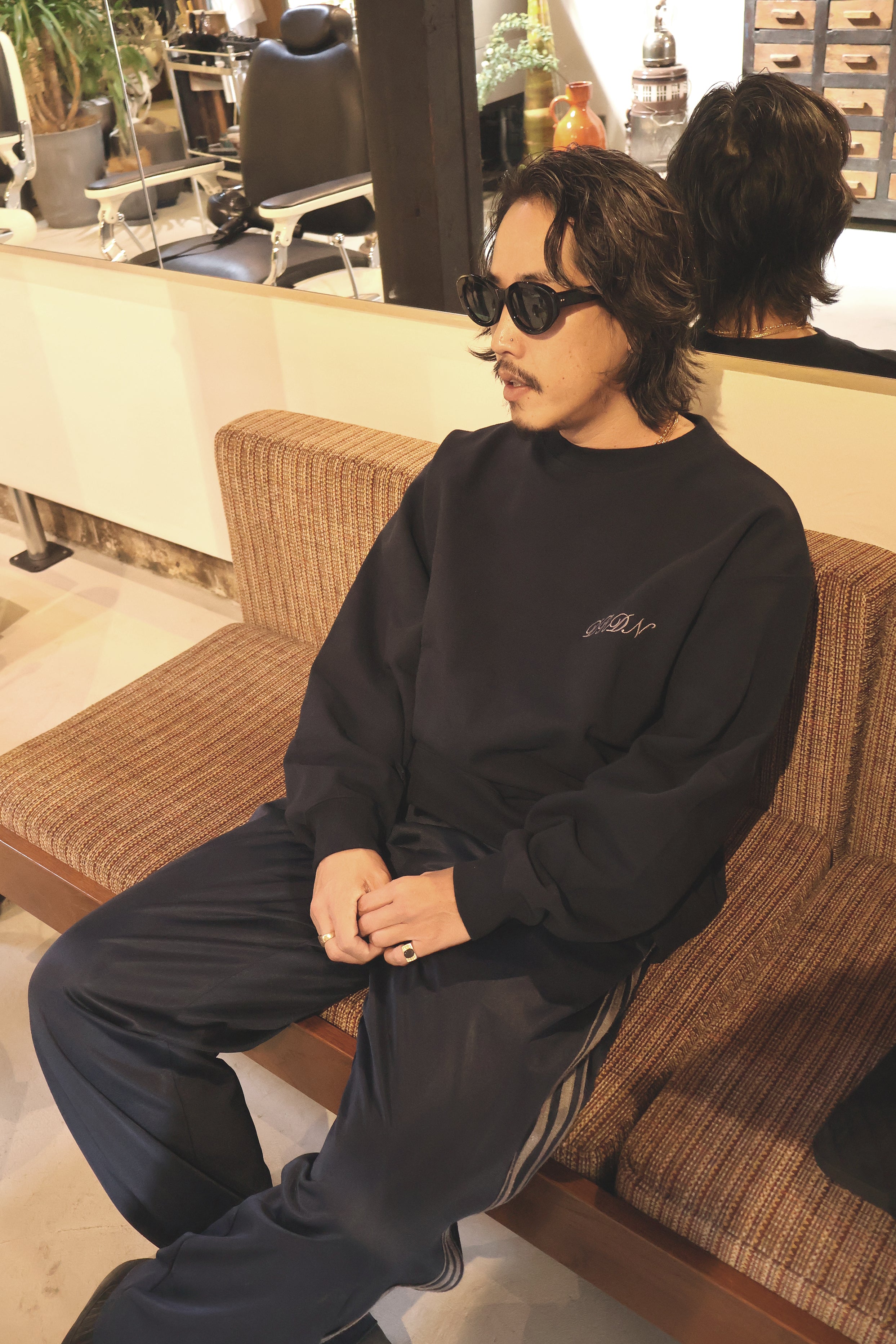 BASIC SWEAT SHIRT LS