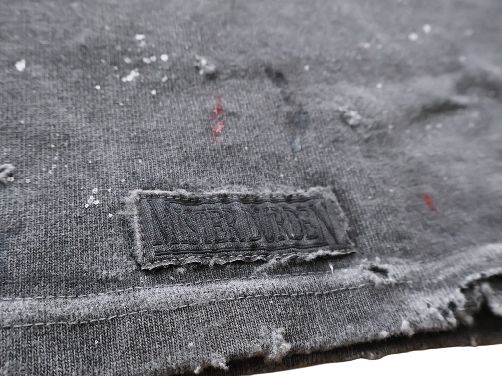 GARMENT DYE DAMAGE HEAVY TEE SS