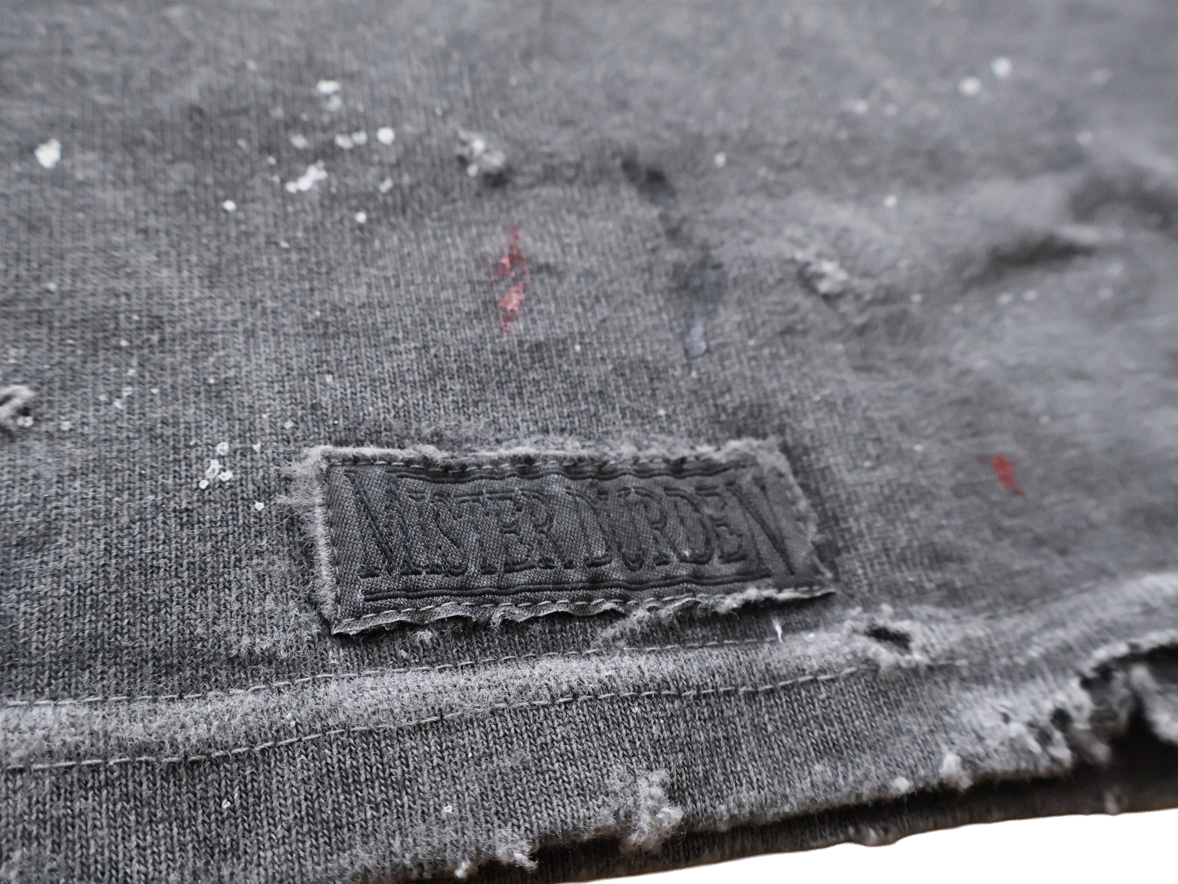 GARMENT DYE DAMAGE HEAVY TEE SS