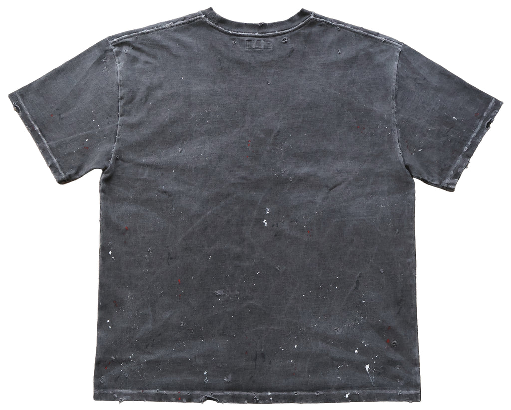 GARMENT DYE DAMAGE HEAVY TEE SS