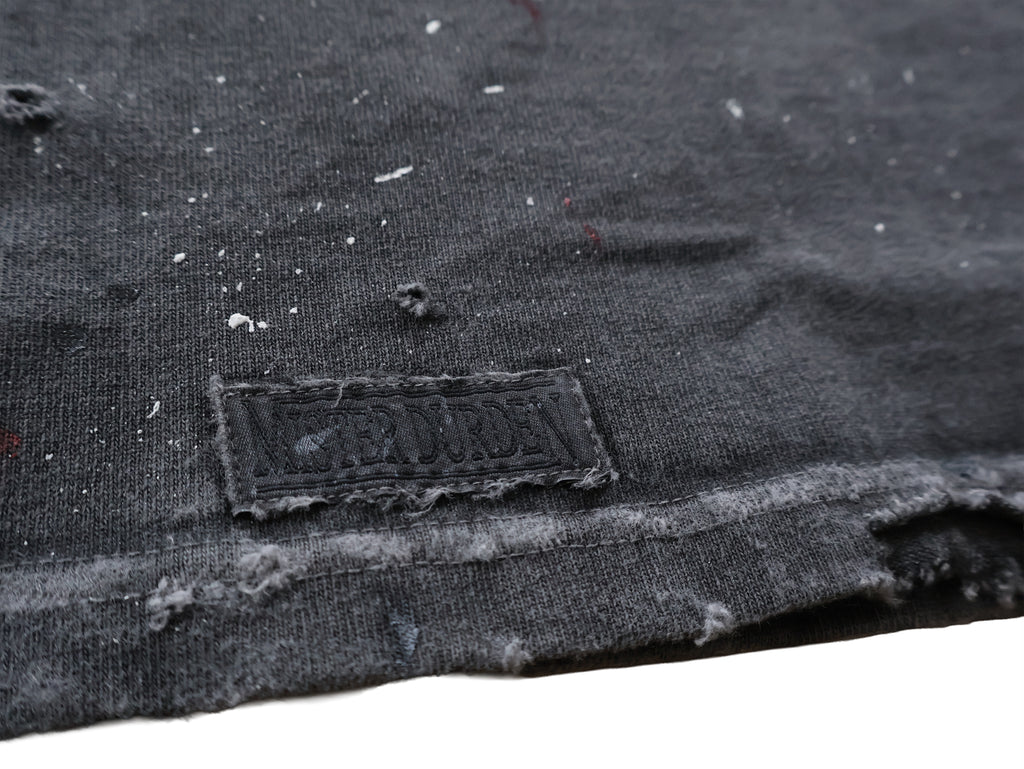 GARMENT DYE DAMAGE HEAVY TEE SS. LOGO-01
