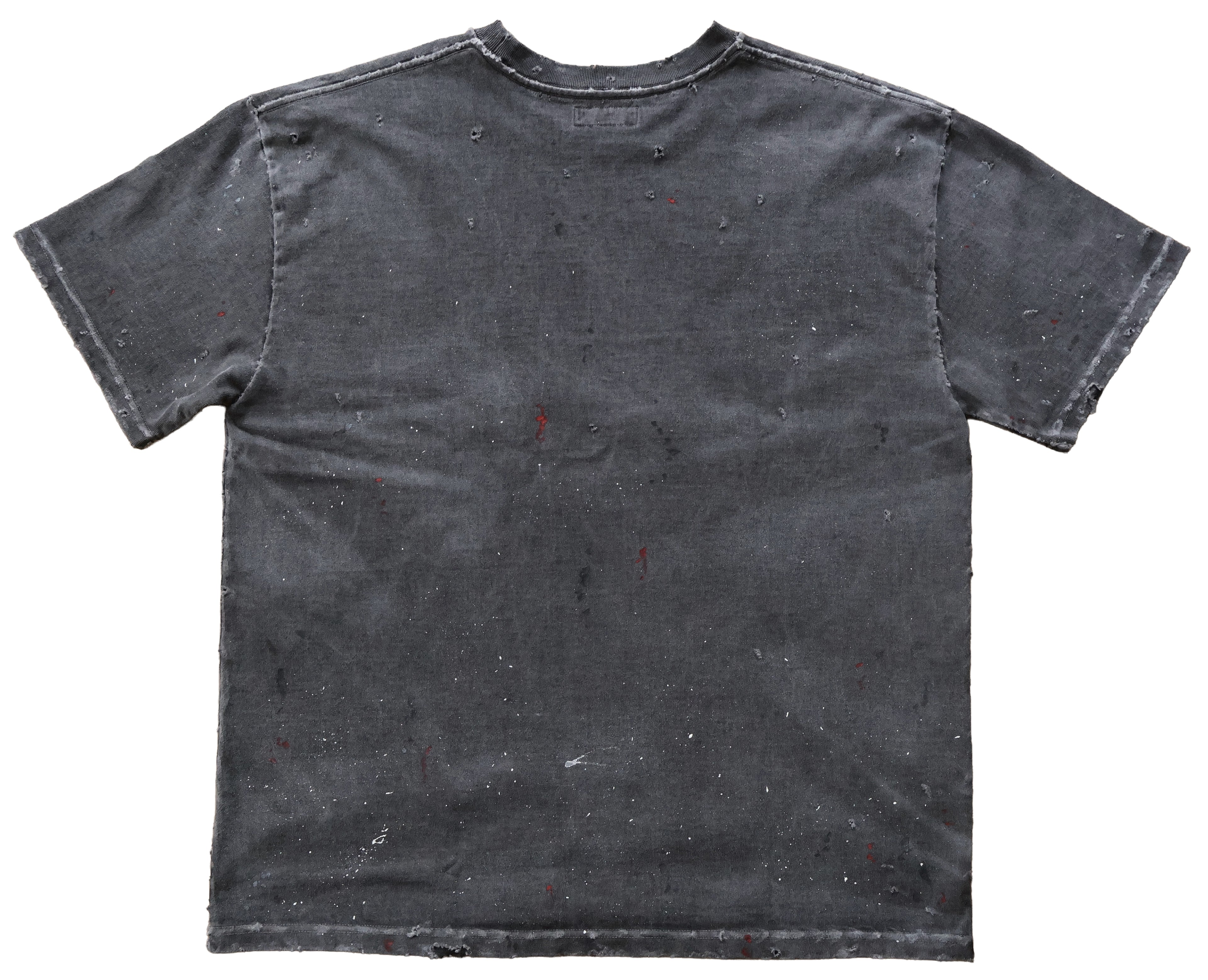 GARMENT DYE DAMAGE HEAVY TEE SS. LOGO-01