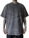 GARMENT DYE DAMAGE HEAVY TEE SS