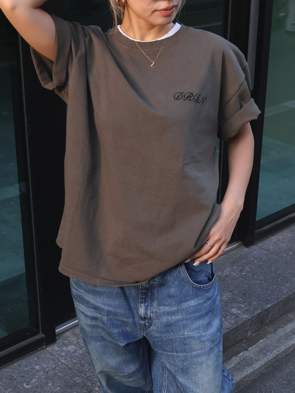 WASHED HEAVY TEE SS. LOGO-02