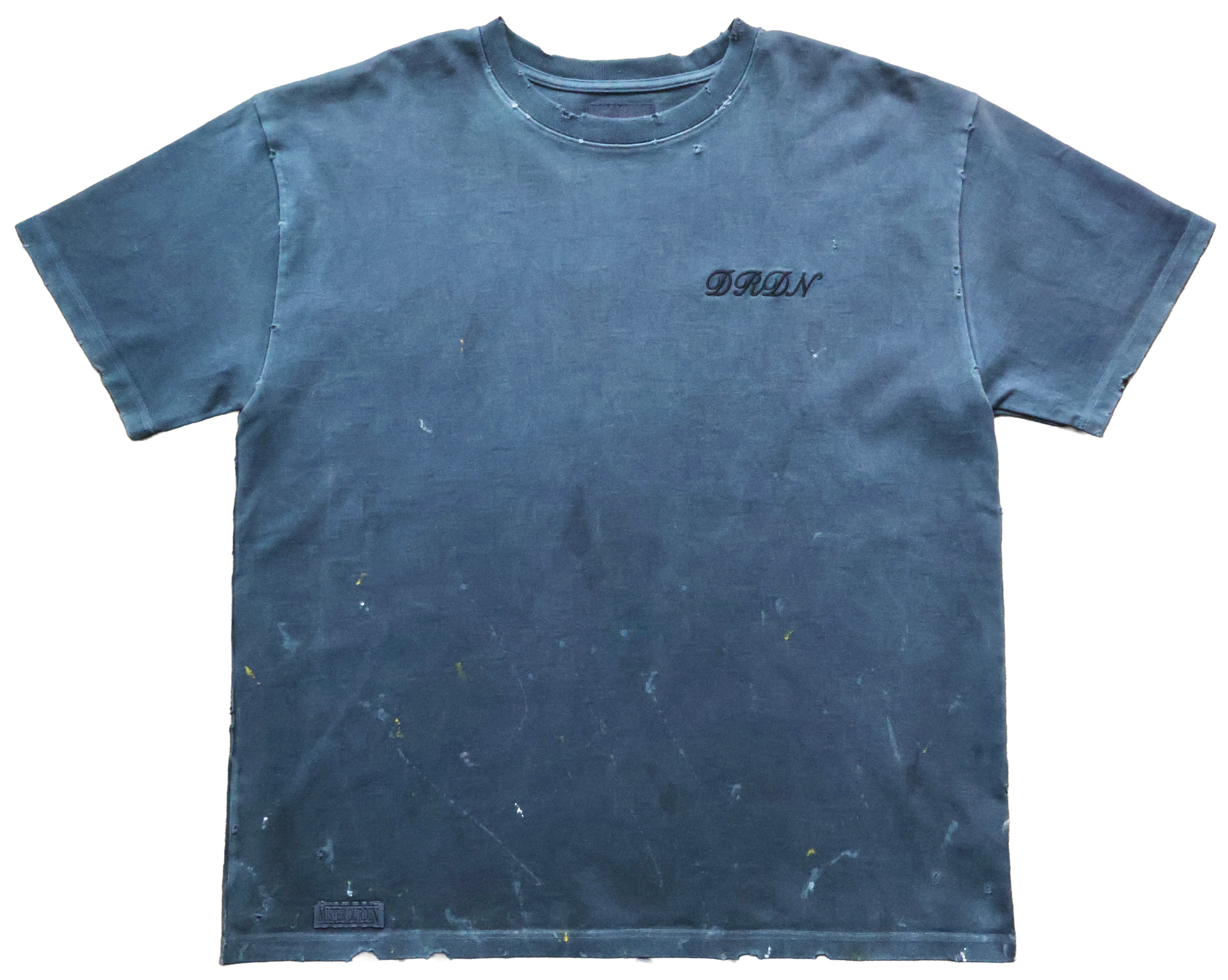 GARMENT DYE DAMAGE HEAVY TEE SS. LOGO-02