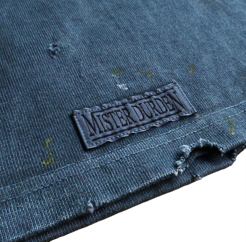 GARMENT DYE DAMAGE HEAVY TEE SS. LOGO-03