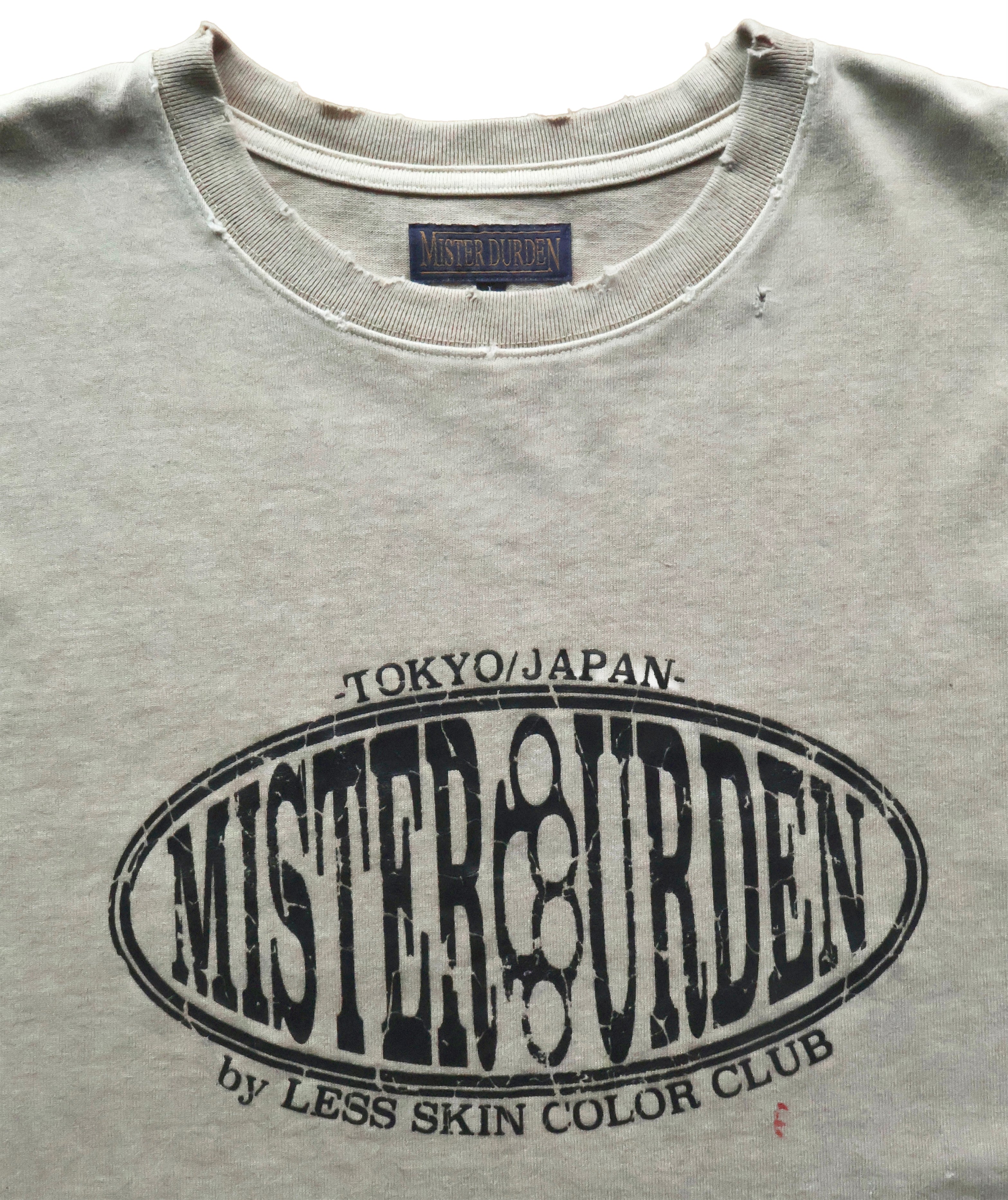 GARMENT DYE DAMAGE HEAVY TEE SS. LOGO-03