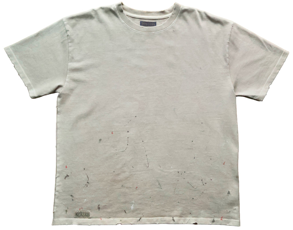 GARMENT DYE DAMAGE HEAVY TEE SS. LOGO-04