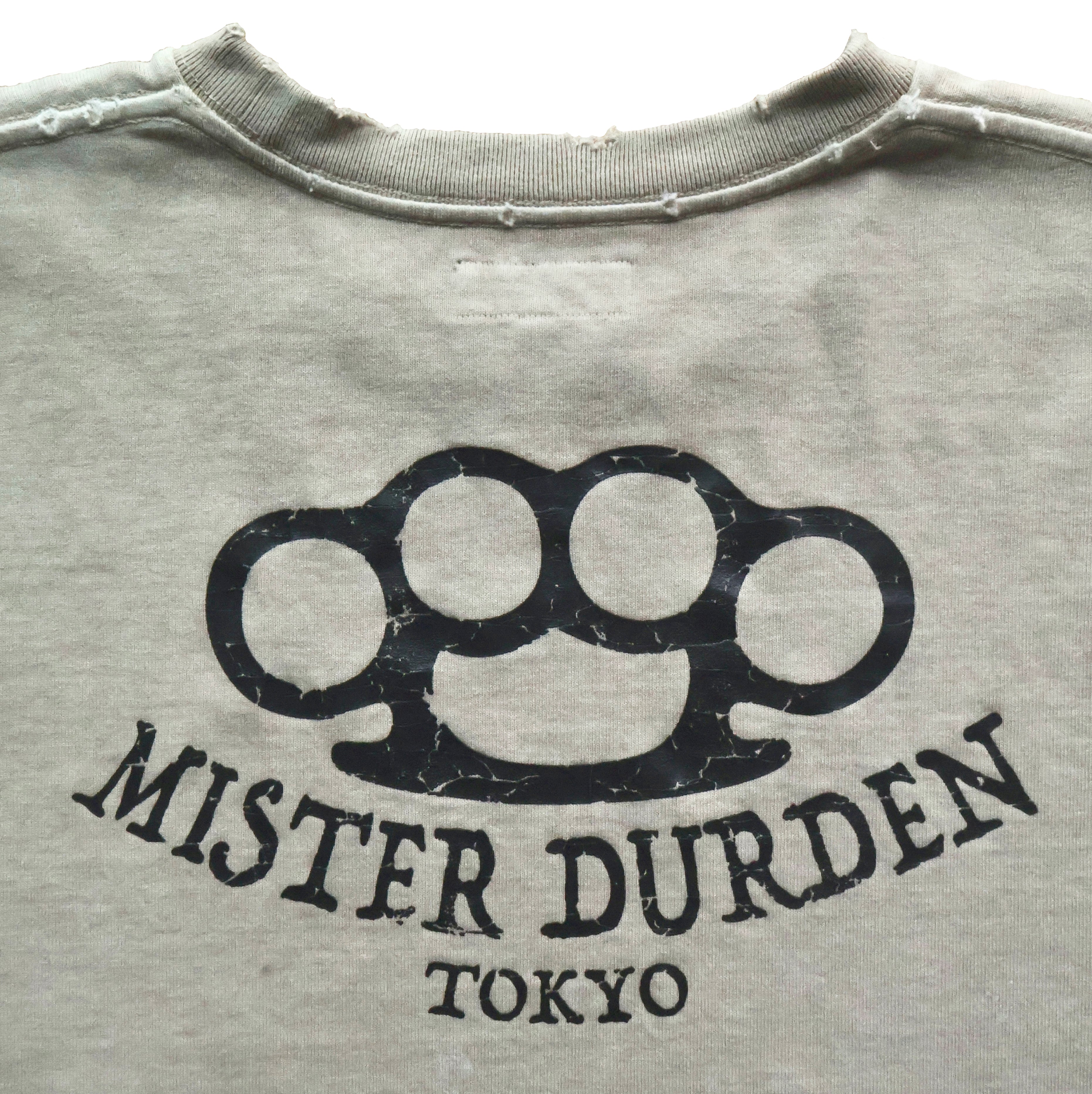 GARMENT DYE DAMAGE HEAVY TEE SS. LOGO-04