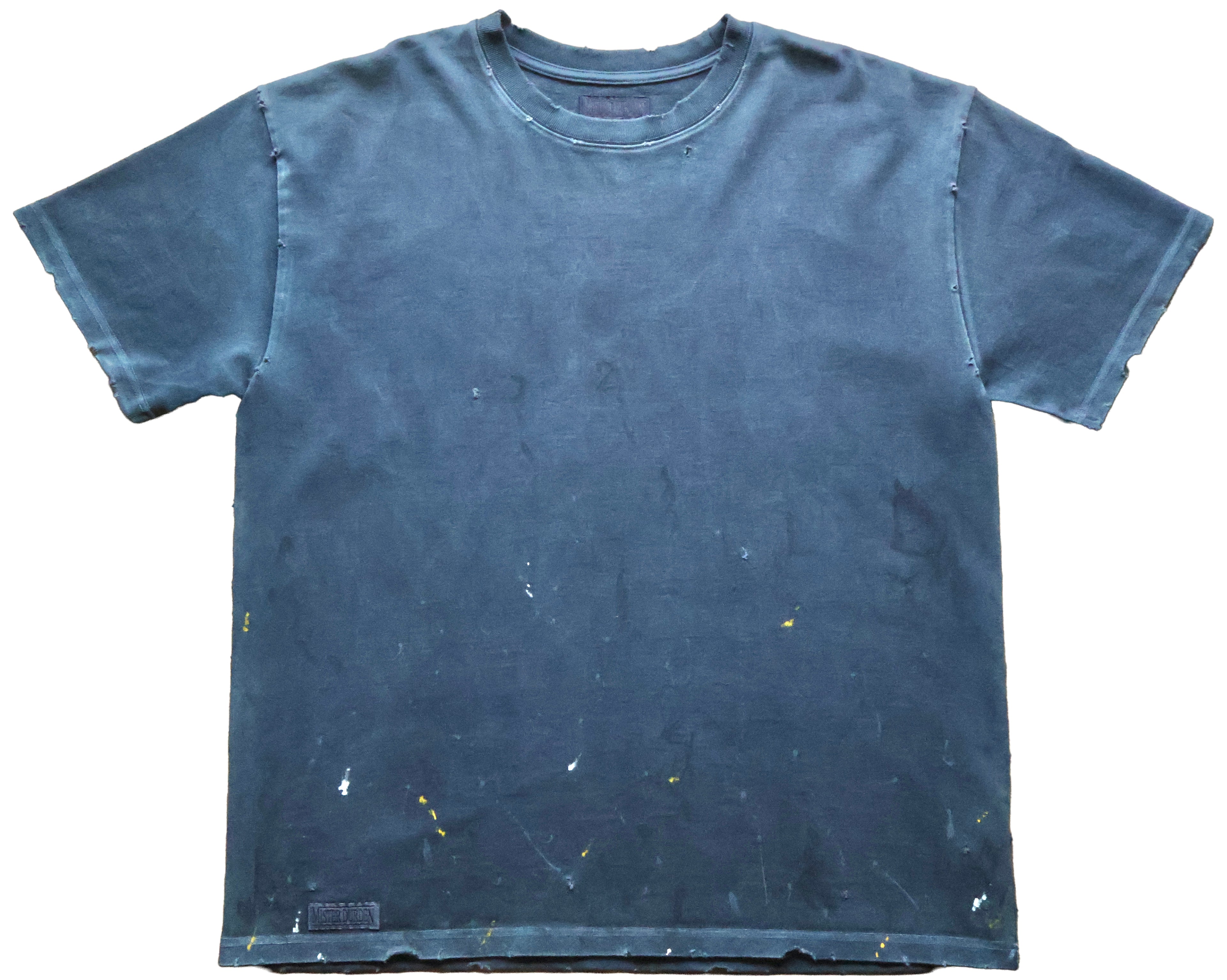 GARMENT DYE DAMAGE HEAVY TEE SS. LOGO-04