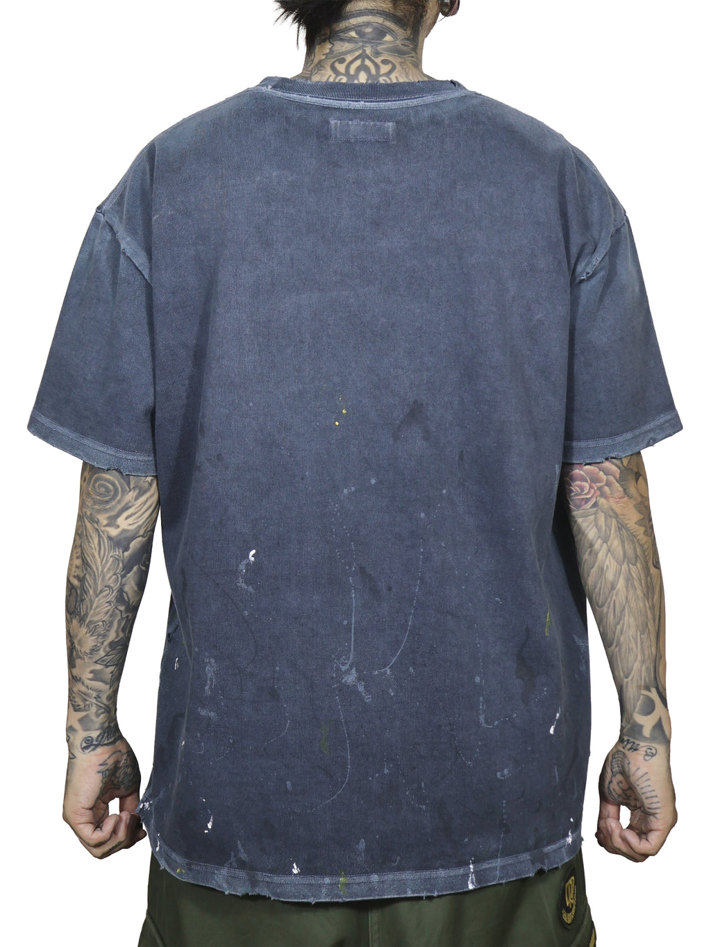 GARMENT DYE DAMAGE HEAVY TEE SS. LOGO-03