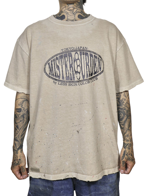 GARMENT DYE DAMAGE HEAVY TEE SS. LOGO-03