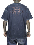 GARMENT DYE DAMAGE HEAVY TEE SS. LOGO-04