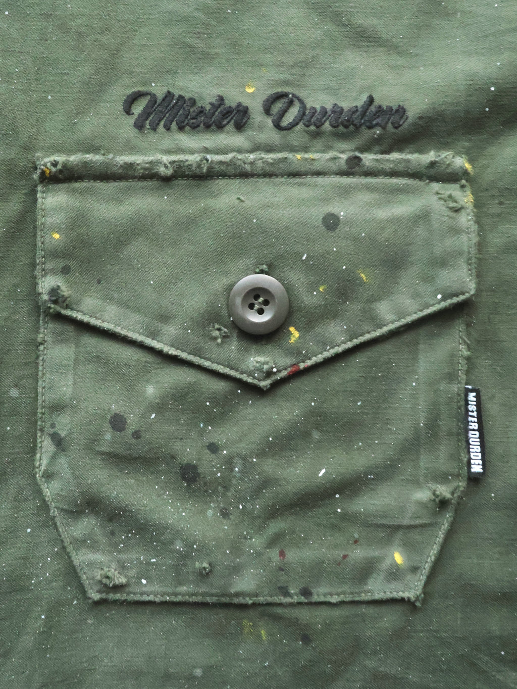【THE ONE】 DISTRESSED BDU SHIRT SS. CORDURA®︎