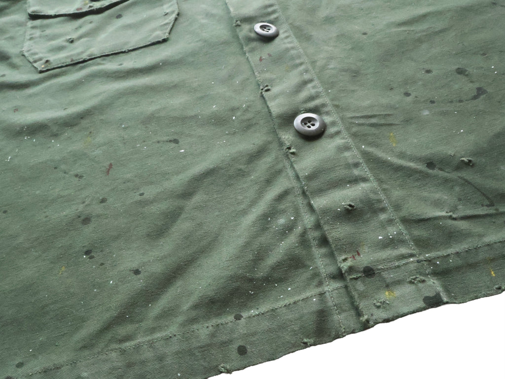【THE ONE】 DISTRESSED BDU SHIRT SS. CORDURA®︎