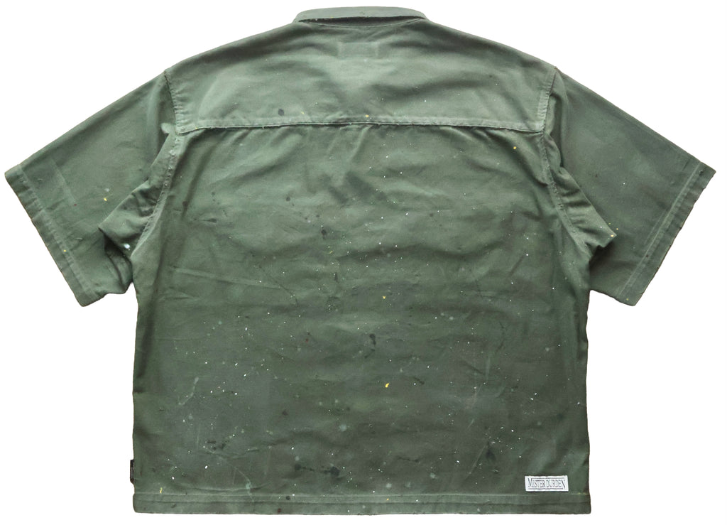 【THE ONE】 DISTRESSED BDU SHIRT SS. CORDURA®︎