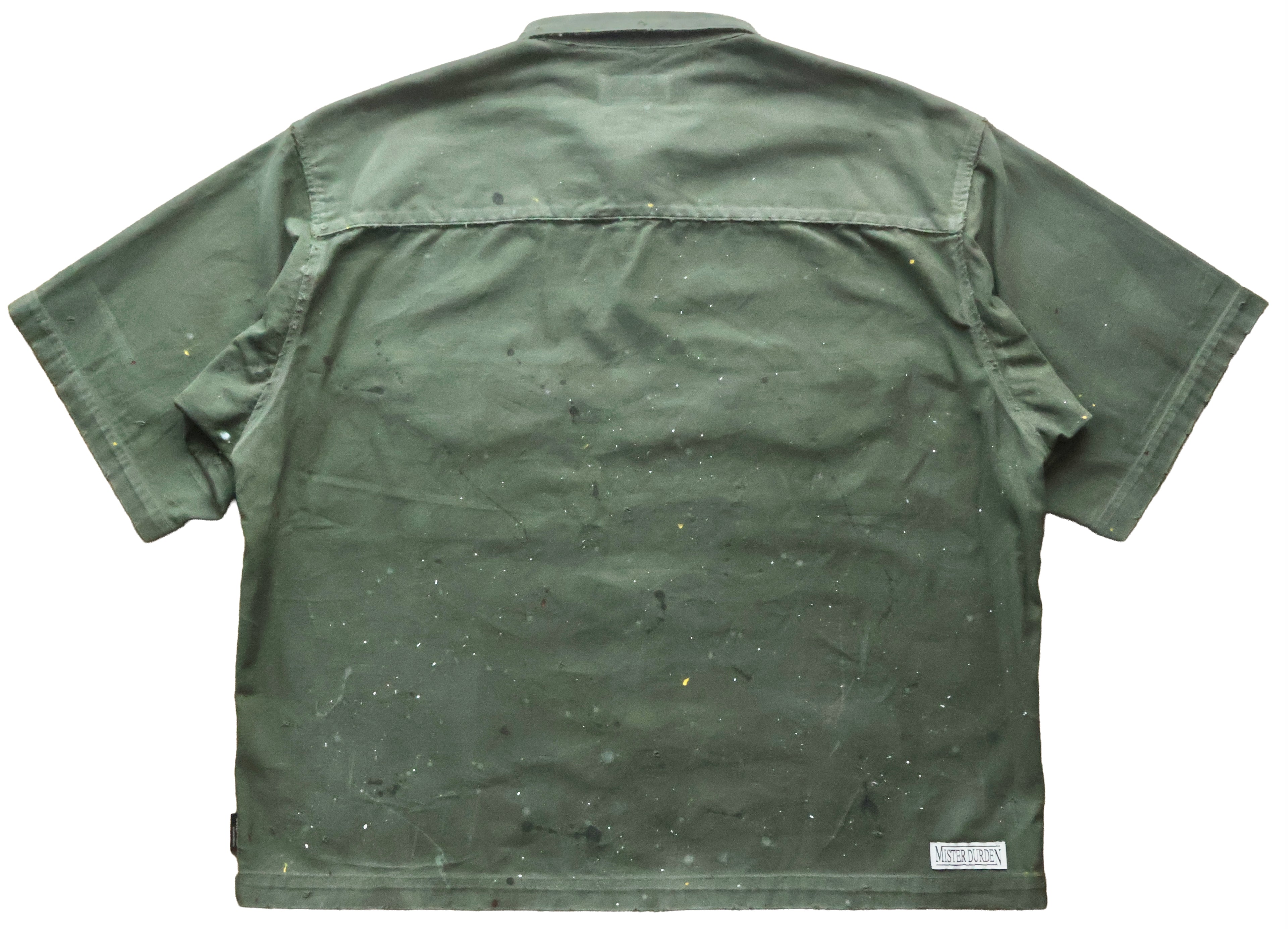 【THE ONE】 DISTRESSED BDU SHIRT SS. CORDURA®︎