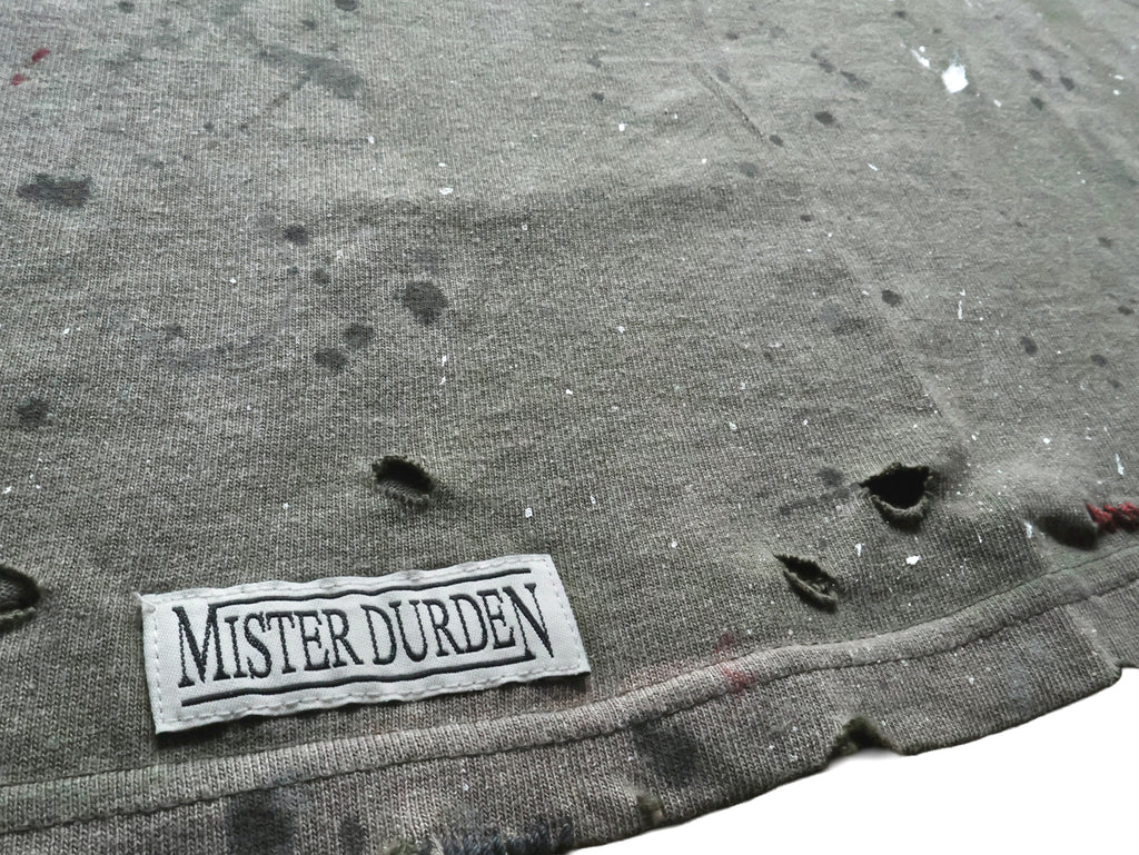 【THE ONE】HARD DISTRESSED TEE SS