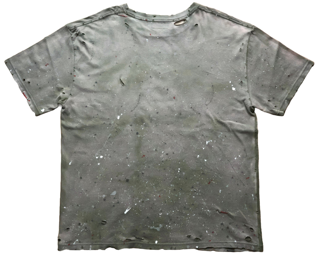 【THE ONE】HARD DISTRESSED TEE SS