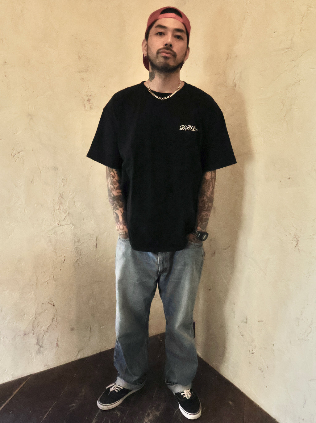 WASHED HEAVY TEE SS. LOGO-02
