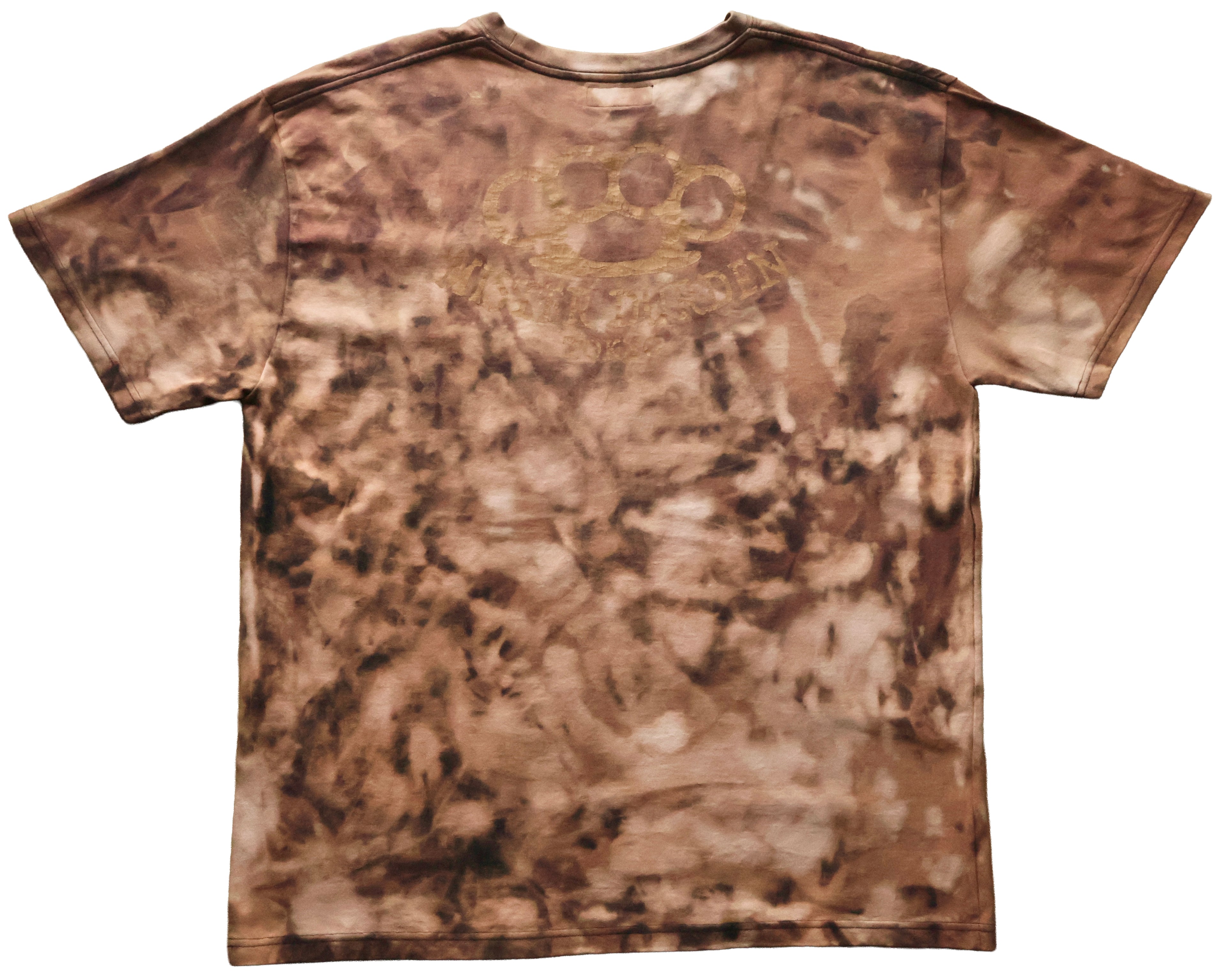 【THE ONE】BLEACHED "TIE-DYE" TEE SS