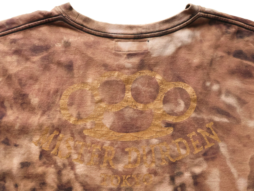 【THE ONE】BLEACHED "TIE-DYE" TEE SS